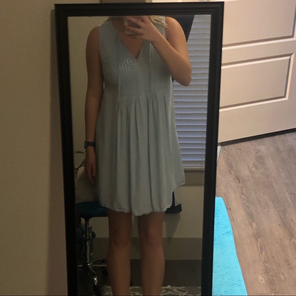 old navy light blue dress